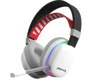 Monka Echo HG9069W Nauszne Biało-czarny