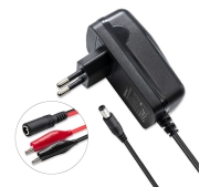 Qoltec 52425 Automatyczna do akumulatora AGM GEL STD 6V / 1A Prostownik z sygnalizatorem LED