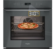 Whirlpool W7 Collection WOI78PT1SSGA Funkcje AI Pizza 310C Termoobieg AirFry Grafitowy