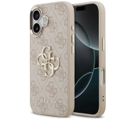 Guess 4G Big 4G Classic Logo do iPhone 17 różowy złoty