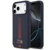 Red Bull Racing Silicone Powerbar MagSafe do iPhone 17 Pro Max Granatowy