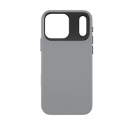 Yaxo Leather Gear Slim Case MagSafe do iPhone 17 Pro Szary