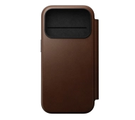 Nomad Modern Leather Folio do iPhone 17 Pro Brązowy