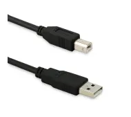Qoltec 50394 USB 2.0 A - USB 2.0 B 0,5m Czarny