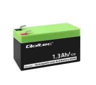 Qoltec 53040 AGM 12V 1.3Ah Bezobsługowy Wydajny LongLife