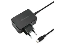 Qoltec 51024 USB-C 65W Czarny