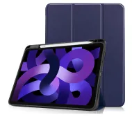 Bizon Case Tab Lizard z klapką do iPad Air 5 / Air 4 Granatowy