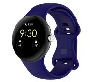 Bizon Strap Watch Silicone S do Google Pixel Watch 4 / 3 45mm Szafirowy