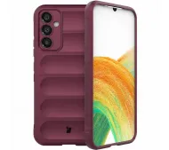 Bizon Tur do Samsung Galaxy A34 5G Burgundowy
