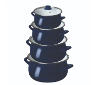 Altom Design 02050021343 Indukcja Emalia 8 elementów