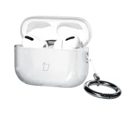 Bizon Case Headphone Clear do AirPods Pro 3 Przezroczysty