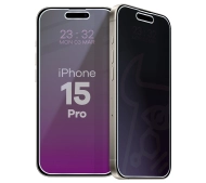 Bizon prywatyzujące Glass Mule Shadow do iPhone 15 Pro