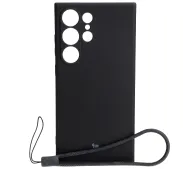 Bizon Silicone Sq do Galaxy S24 Ultra Czarny