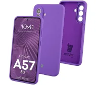 Bizon Soft do Galaxy A57 5G Fioletowy