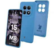Bizon Soft do Xiaomi Redmi Note 15 / POCO M8 5G Niebieski