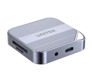 Unitek S1244CGY01 6w1 Srebrny