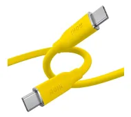 AOHI Magline Silky USB-C do USB-C 140W 1m Żółty