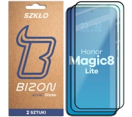 Bizon z ramką Glass Edge Duo do Honor Magic8 Lite 2 sztuki