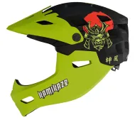 Kamikaze RONIN Helmet Green SAMURAI L Czarno-zielony