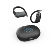 PowerLocus Jumpy Przewodnictwo powietrzne Dla Dzieci Bluetooth 5.3 Czarny