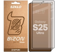 Bizon matowe Glass Matte Duo do Galaxy S25 Ultra 2 sztuki