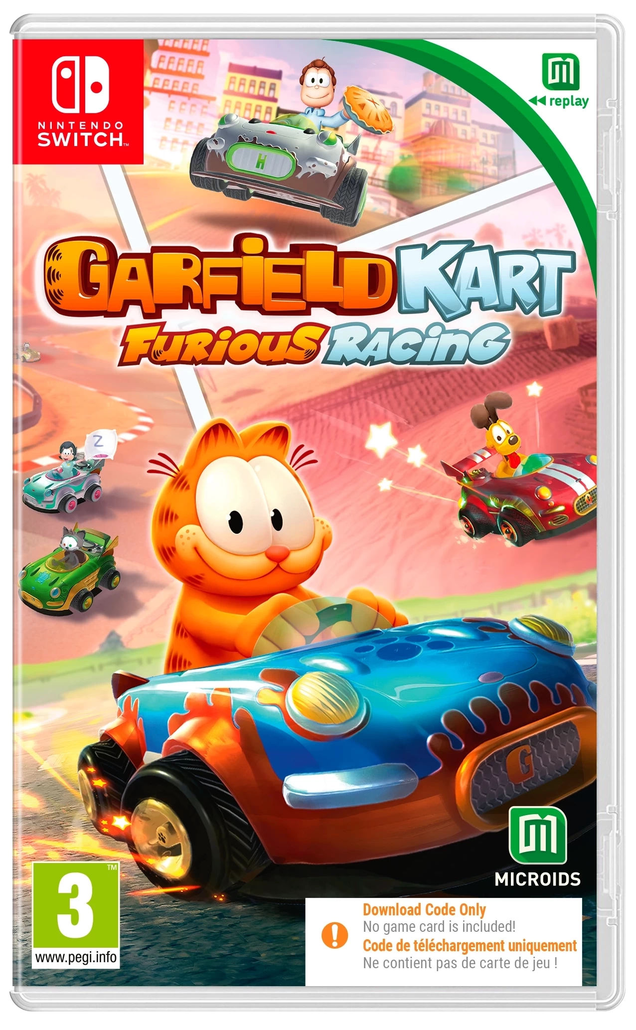 Garfield Kart Furious Racing Gra na Nintendo Switch miniaturka