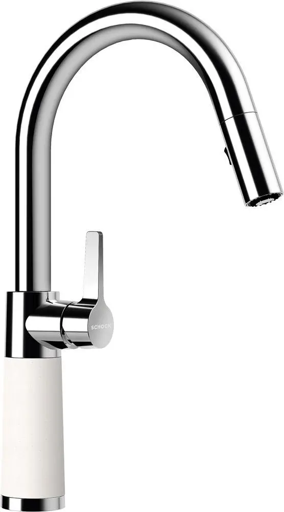 Schock SC-520 555120 Biały Mosiądz