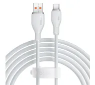 Baseus Pudding USB-A do USB-C 100W 1,2m Biały