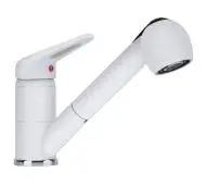 Franke Prince II Pull-Out Spray Biały Mosiądz
