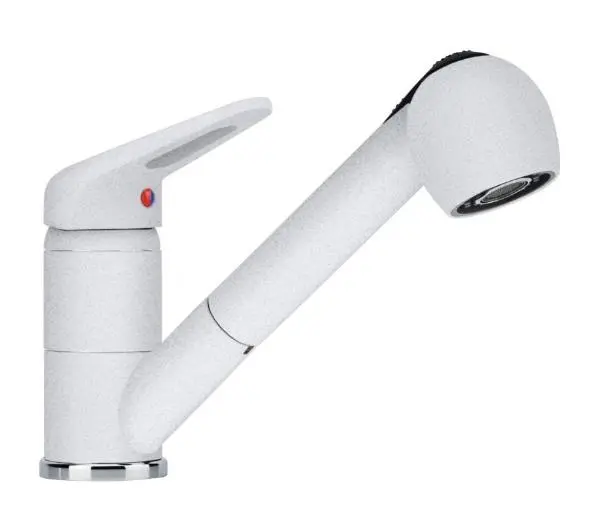 Franke Prince II Pull-Out Spray Biały Mosiądz