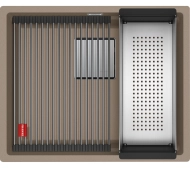 Franke Kanon KNG 110-52 Granitowy Cappuccino