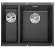 Blanco SUBLINE 340/160-U 523558 Komora z prawej strony Granitowy Antracyt
