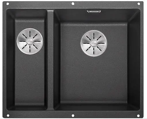 Blanco SUBLINE 340/160-U 523558 Komora z prawej strony Granitowy Antracyt