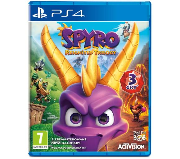 gra Spyro Reignited Trilogy Gra na PS4 (Kompatybilna z PS5)