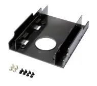 LogiLink Mocowanie dla dysków 2,5/3,5" Czarny