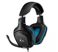 Logitech G432 Nauszne Czarno-niebieski