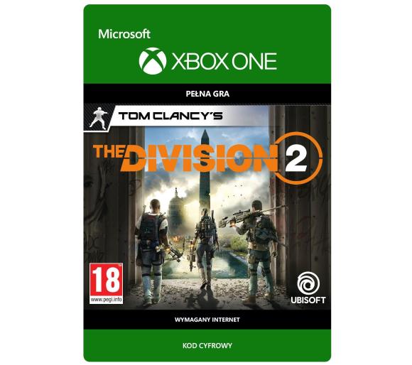 gra Tom Clancy's The Division 2 [kod aktywacyjny] Gra na Xbox One (Kompatybilna z Xbox Series X/S)
