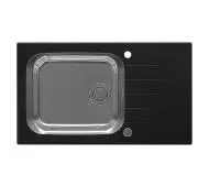 Alveus Glassix Up 40 1123645 Stalowy Czarny