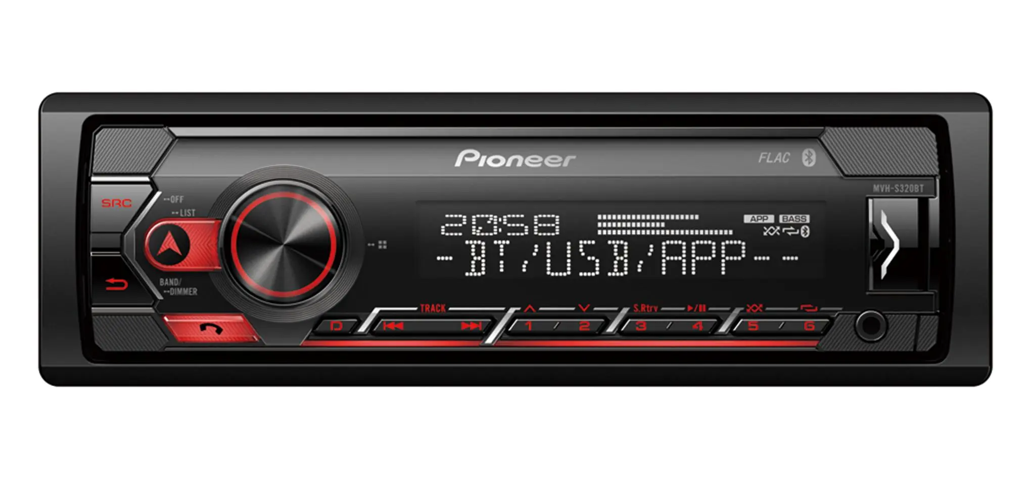 Pioneer MVH-S320BT z USB 4x50W Bluetooth