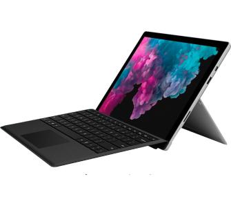 laptop 2w1 Microsoft Surface Pro 6 12,3" Intel® Core™ i5-8250U - 8GB RAM - 128GB Dysk - Win10 (platynowy) + klawiatura (czarny)