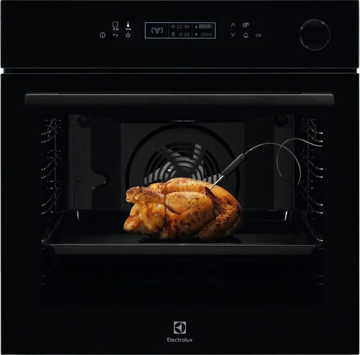Electrolux 700 SteamCrisp COC8H31Z Termoobieg Termosonda Czarny