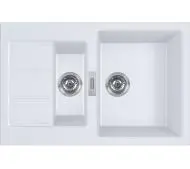 Franke Sirius 2.0 S2D 651-78 Tectonite Biały polarny