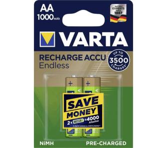 akumulatorki VARTA Rechargeable ACCU Endless AA 1000 mAh (2 szt.)
