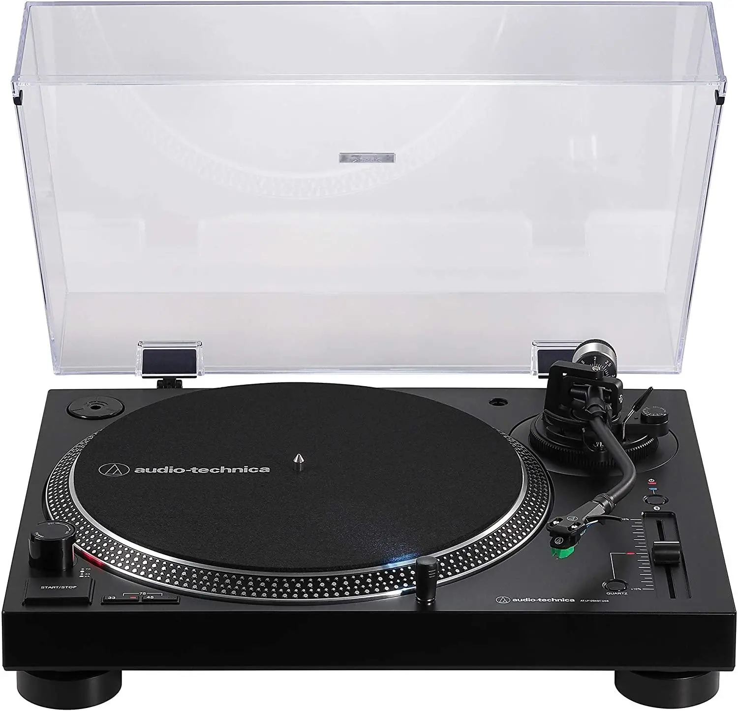 Audio-Technica AT-LP120XBT-USB Manualny Napęd bezpośredni Przedwzmacniacz Bluetooth Czarny