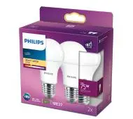 Philips LED 11W (75W) E27 2szt.