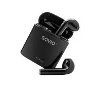 Savio TWS-02 Dokanałowe Bluetooth 5.0 Czarny