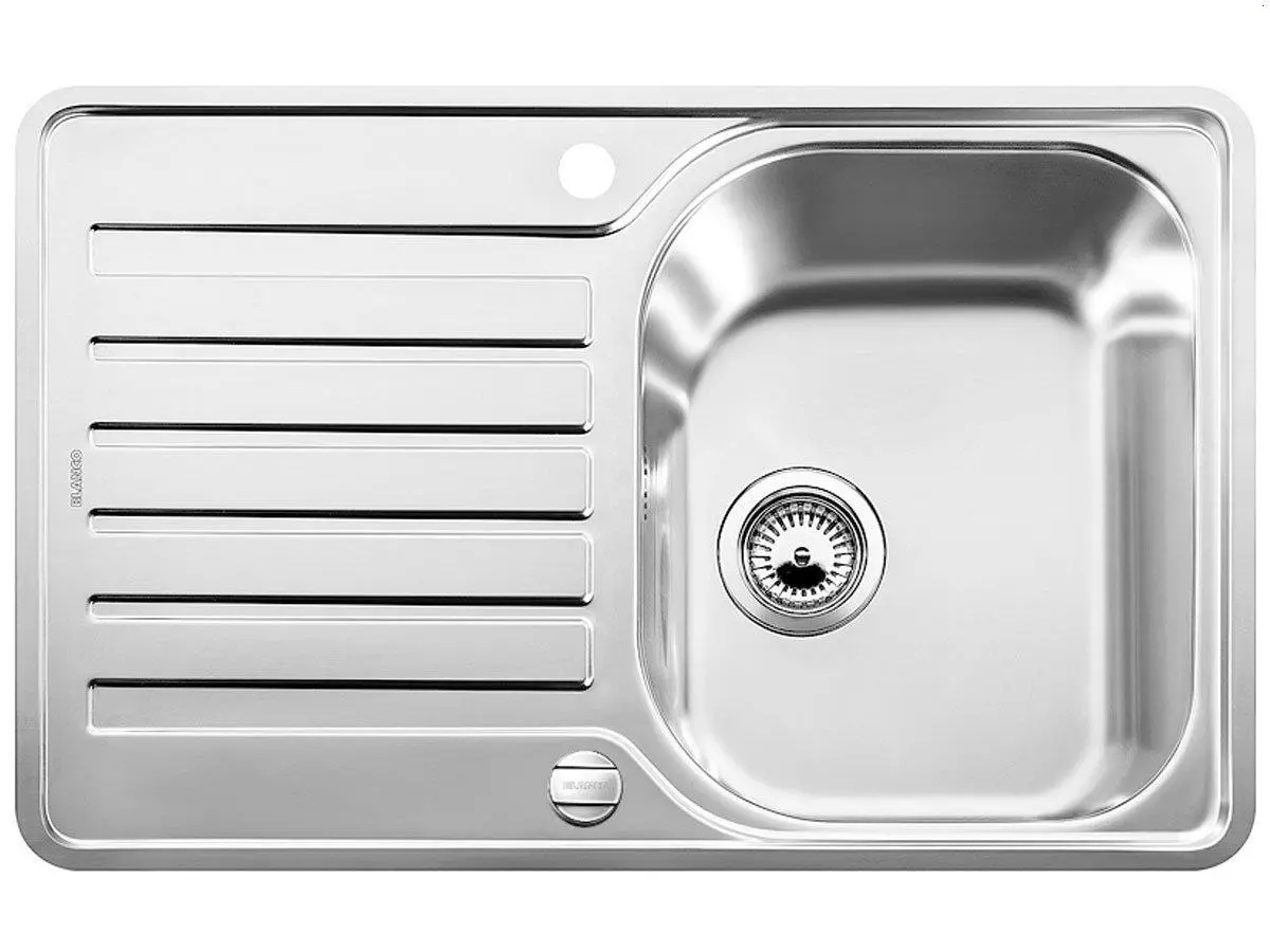 Blanco LANTOS 45 S-IF Compact 519059 Stalowy Srebrny