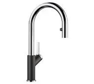 Blanco Carena-S 526172 Chrom/Czarny Chrom/Wygląd silgranitu