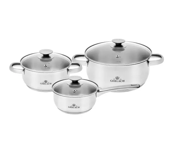 Gerlach First Indukcja Stal nierdzewna 6 elementów
