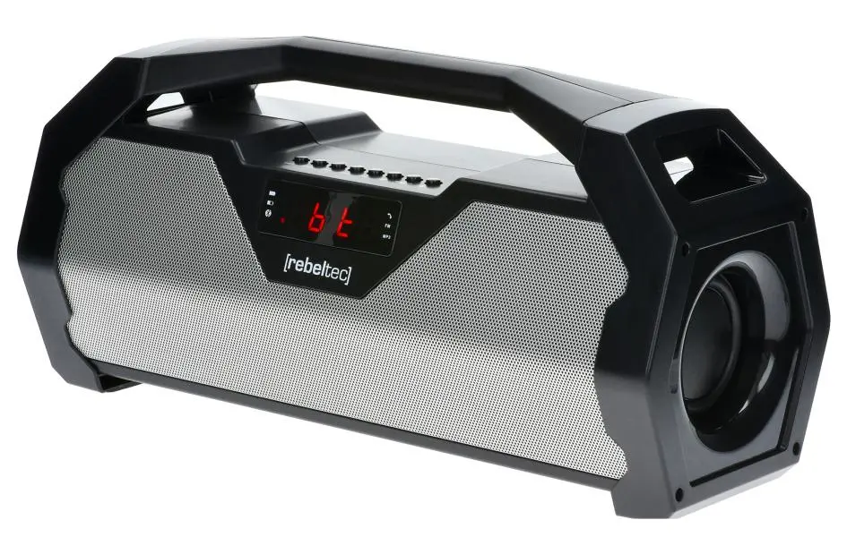Rebeltec SoundBOX 400 20W Radio FM Czarno-srebrny